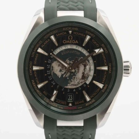 11556 - Omega - 220.32.43.22.10.001 - pre-owned conditions with MINOR signs of usage - Card & Box
