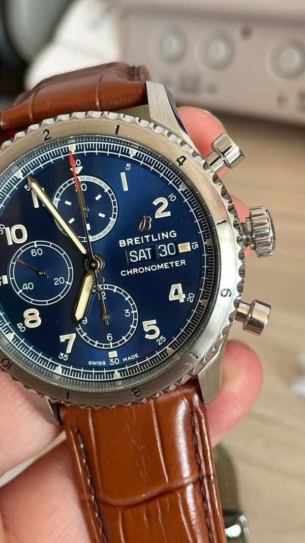 11520 - Breitling - A13316 - pre-owned conditions with MINOR signs of usage - Card & Box - Image 9