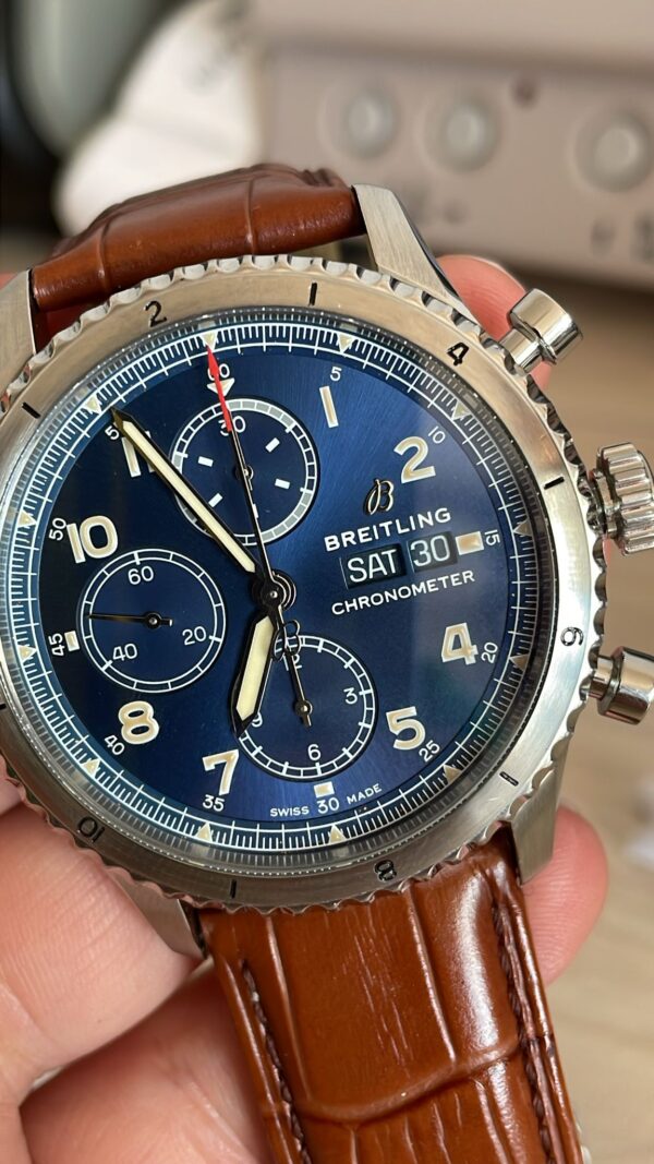 11520 - Breitling - A13316 - pre-owned conditions with MINOR signs of usage - Card & Box - Image 11