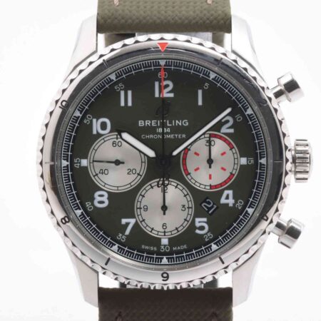 11495 - Breitling - AB0119 (Green) - pre-owned conditions with MINOR signs of usage - Card & Box
