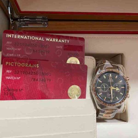 12797 - Omega - 321.90.42.50.13.001 - pre-owned conditions with MINOR signs of usage - Card & Box