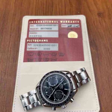 12889 - Omega - 326.30.40.50.01.001 - pre-owned conditions with MINOR signs of usage - Card & Box