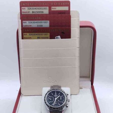 12871 - Omega - 326.30.40.50.01.001 - pre-owned conditions with MINOR signs of usage - Card & Box