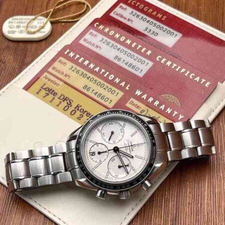 12890 - Omega - 326.30.40.50.02.001 - pre-owned conditions with MINOR signs of usage - Card & Box