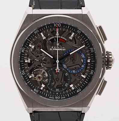 12947 - Zenith - 95.9000.9004/78.R582 - pre-owned conditions with MINOR signs of usage - Card & Box