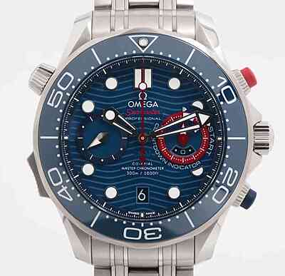 12939 - Omega - 210.40.44.51.03.002 - pre-owned conditions with MINOR signs of usage - Card & Box