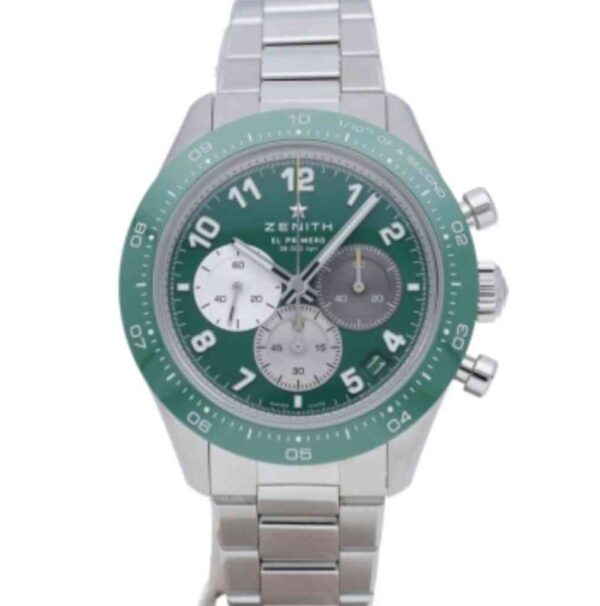 12548 - Zenith - 03.3117.3600/56.M3100 - pre-owned conditions with MINOR signs of usage - Card & Box