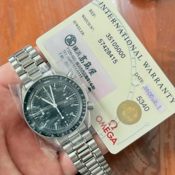12554 - Omega - 35105000 - pre-owned conditions with MINOR signs of usage - Card & Box