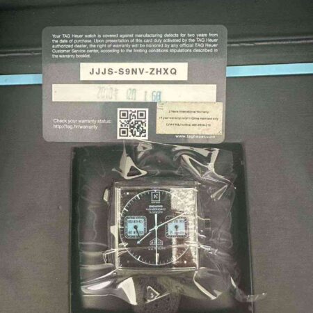 12542 - TAG Heuer - CAW2190 - pre-owned conditions with MINOR signs of usage - Card & Box