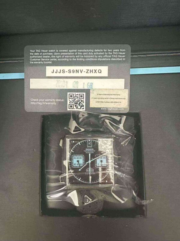 12542 - TAG Heuer - CAW2190 - pre-owned conditions with MINOR signs of usage - Card & Box