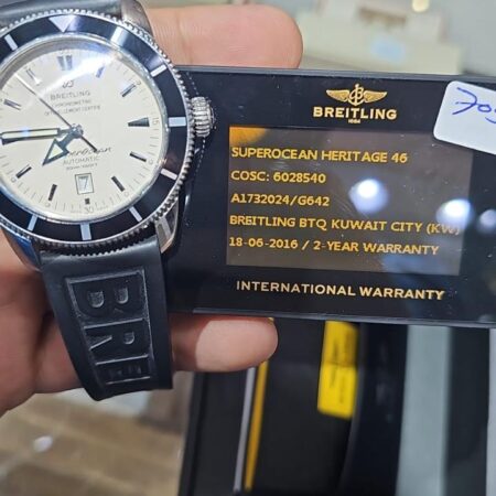 12538 - Breitling - A1732024/G642 - pre-owned conditions with MINOR signs of usage - Card & Box