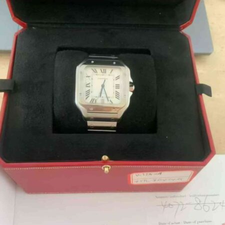 12531 - Cartier - WSSA0009 - pre-owned conditions with MINOR signs of usage - Card & Box