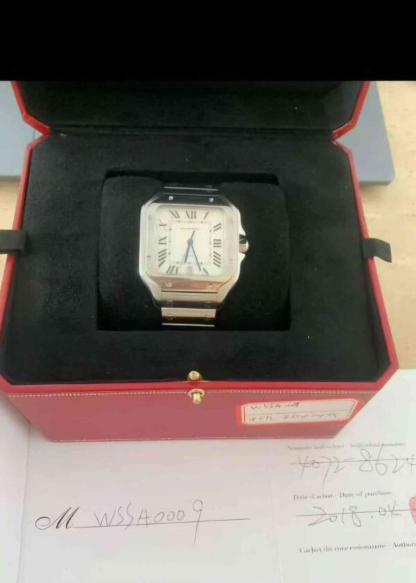 12531 - Cartier - WSSA0009 - pre-owned conditions with MINOR signs of usage - Card & Box