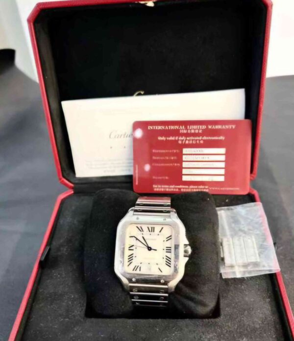12519 - Cartier - WSSA0009 - pre-owned conditions with MINOR signs of usage - Card & Box