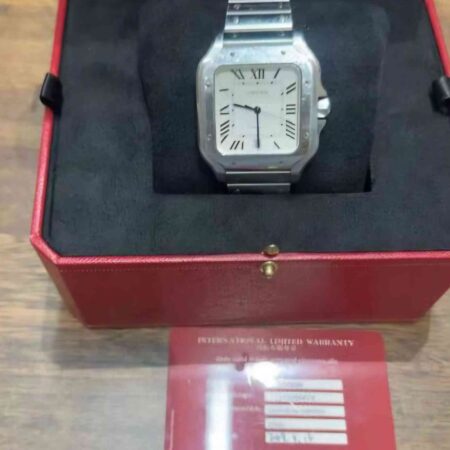 12504 - Cartier - WSSA0009 - pre-owned conditions with MINOR signs of usage - Card & Box