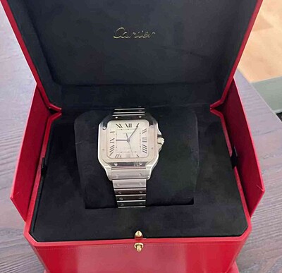 12610 - Cartier - WSSA0018 - pre-owned conditions with MINOR signs of usage - Card & Box
