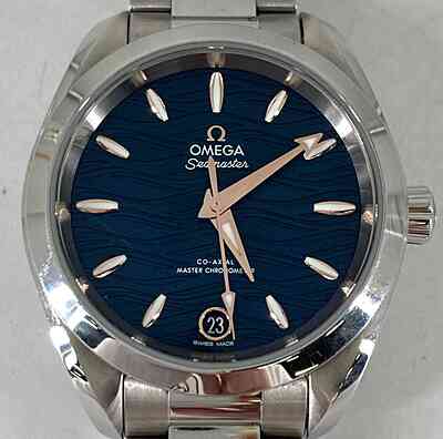 12633 - Omega - 220.10.34.20.03.001 - pre-owned conditions with MINOR signs of usage - Card & Box