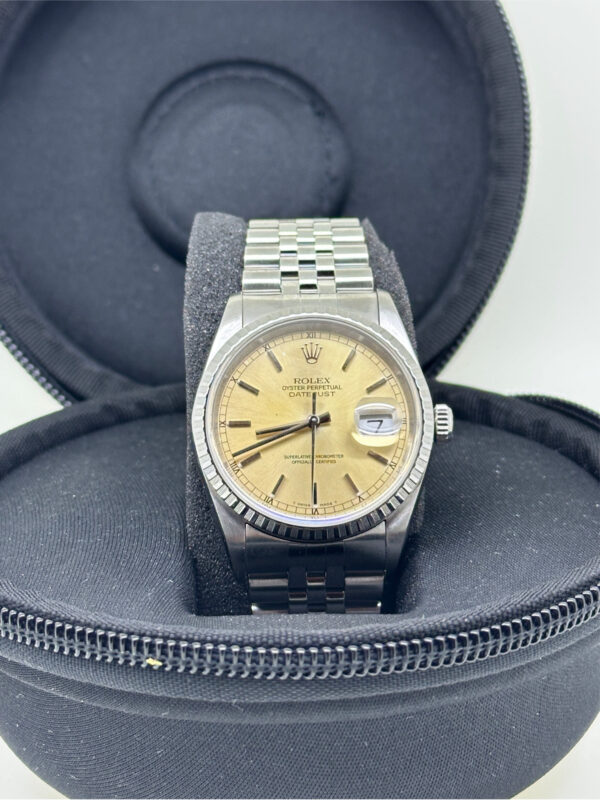 12479 - Rolex - 16220 - Polished (Discoloured Dial) - Watch Only