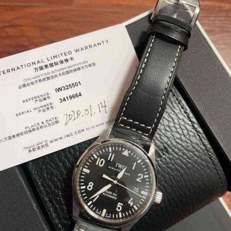 12469 - IWC - IW325501 - pre-owned conditions with MINOR signs of usage - Card & Box