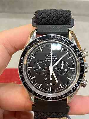 12649 - Omega - 311.30.42.30.01.006 (Bracelet And Straps)- pre-owned conditions with MINOR signs of usage - Card & Box
