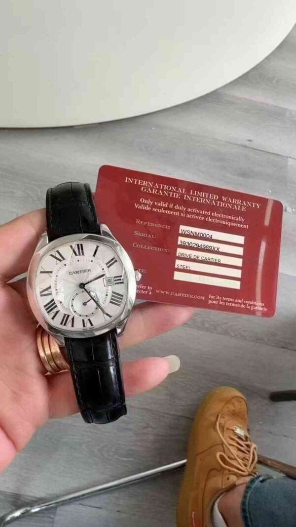 12021 - Cartier - WSNM0004 - pre-owned conditions with MINOR signs of usage - Card & Box