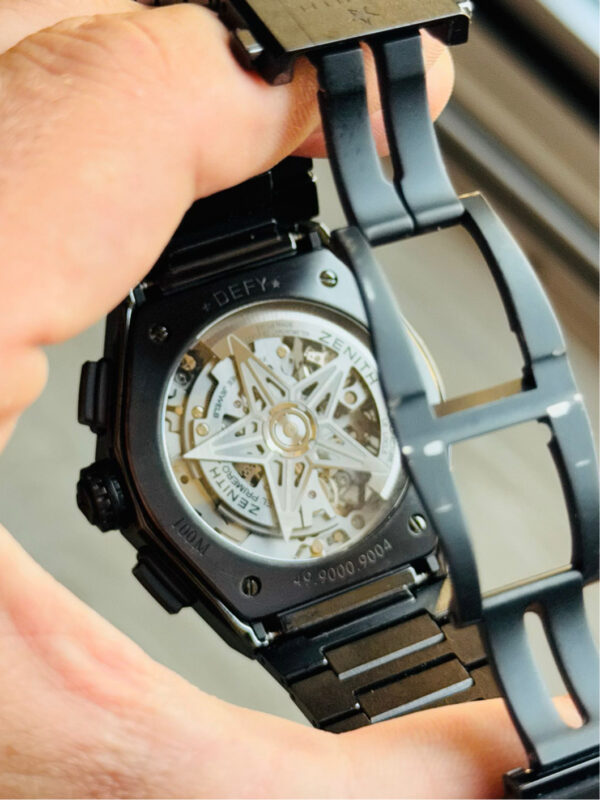 11620 - Zenith - 49.9000.9004/78.M900 - pre-owned conditions with MINOR signs of usage - Card & Box - Image 7