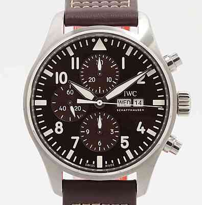 12729 - IWC - IW377713 (Brown) - pre-owned conditions with MINOR signs of usage - With Card