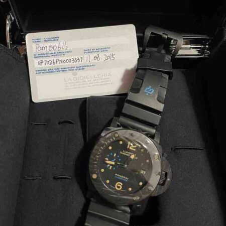 12768 - Panerai - PAM00616 - pre-owned conditions with MINOR signs of usage - Card & Box