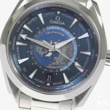 12822 - Omega - 220.10.43.22.03.001 - pre-owned conditions with MINOR signs of usage - Card & Box