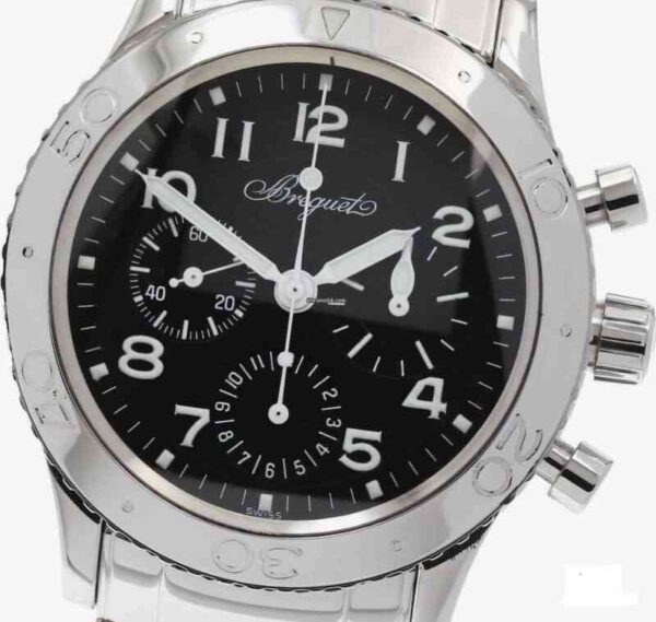 12812 - Breguet - 3800 - pre-owned conditions with MINOR signs of usage - With Card