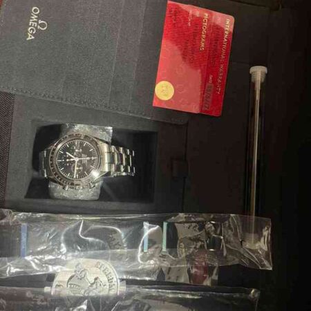 12808 - Omega - 311.30.42.30.01.005 - pre-owned conditions with MINOR signs of usage - Card & Box