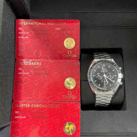 13119 - Omega - 310.30.42.50.01.002 - pre-owned conditions with MINOR signs of usage - Card & Box