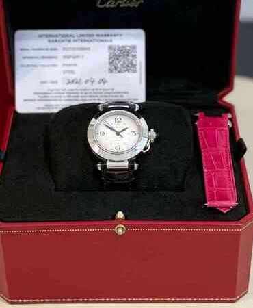 13198 - Cartier - WSPA0012 - pre-owned conditions with MINOR signs of usage - Card & Box