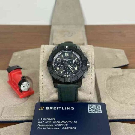 13162 - Breitling - SB0148101B1X1 - pre-owned conditions with MINOR signs of usage - Card & Box