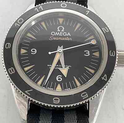 13250 - Omega - 233.32.41.21.01.001 (Specter Limited Ed, bracelet+strap) - pre-owned conditions with MINOR signs of usage - Card & Box