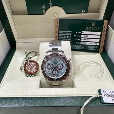 13272 - Rolex - 116506 (2013) - pre-owned conditions with MINOR signs of usage - Card & Box