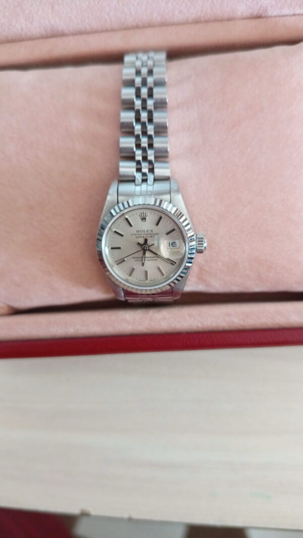 11789 - Rolex - 69174 (Silver) - pre-owned conditions with MINOR signs of usage - Card & Box - Image 5