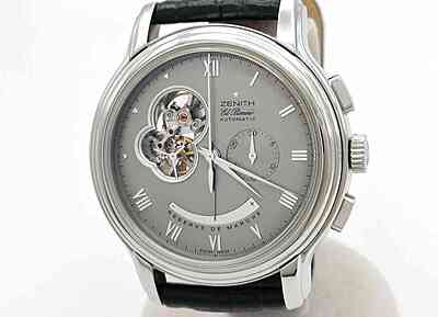 12971 - Zenith - 03.1260.4021 - pre-owned conditions with MINOR signs of usage - Card & Box