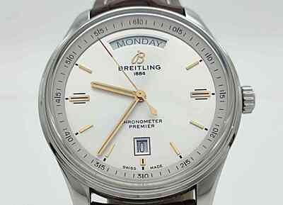 13306 - Breitling - A45340 - pre-owned conditions with MINOR signs of usage - Card & Box