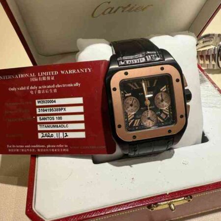 13017 - Cartier - W2020004 - pre-owned conditions with MINOR signs of usage - Card & Box