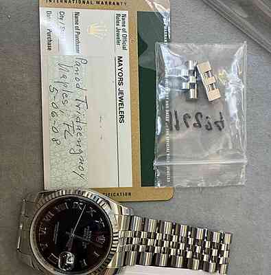 13013 - Rolex - 116234 - pre-owned conditions with MINOR signs of usage - With Card
