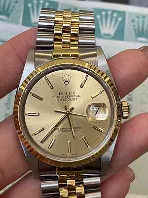 13011 - Rolex - 16233 - pre-owned conditions with MINOR signs of usage - With Card