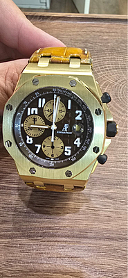 11671 - Audemars Piguet - 26007BA.OO.D088CR.01 (Arnold Schwarzenegger) - Polished, Strap Worn Out- Watch Only