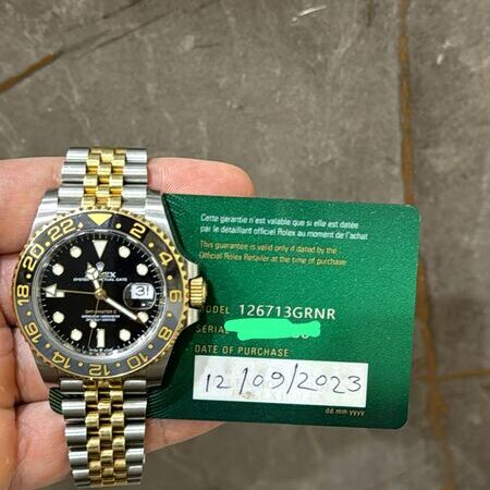 13367 - Rolex - 126713GRNR - pre-owned conditions with MINOR signs of usage - Card & Box