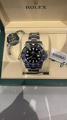 13353 - Rolex - 116710BLNR (2017) - pre-owned conditions with MINOR signs of usage - Card & Box