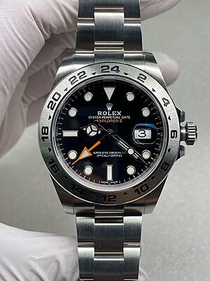 13512 - Rolex - 216570 (Black, 2019) - pre-owned conditions with MINOR signs of usage - Card & Box