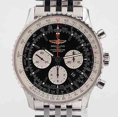 13576 - Breitling - AB0127 (Bracelet and Strap) - pre-owned conditions with MINOR signs of usage - Card & Box
