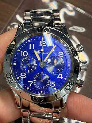 13552 - Breguet - 3807ST/J2/SW - pre-owned conditions with MINOR signs of usage - Card & Box