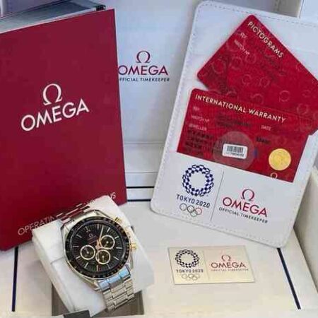 13537 - Omega - 522.20.42.30.01.001 - pre-owned conditions with MINOR signs of usage - Card & Box
