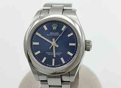 13593 - Rolex - 276200 (Blue, 2021) - pre-owned conditions with MINOR signs of usage - Card & Box